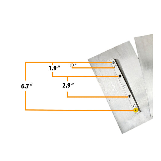 HOC 30 Inch Power Trowel Finishing Blades