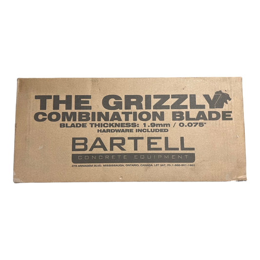 Bartell Grizzly 46 Inch Power Trowel Combination Blades