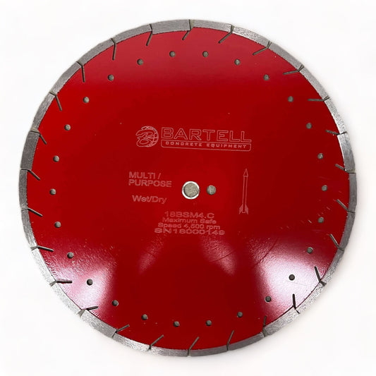 Bartell 18 Inch Combination Diamond Blade