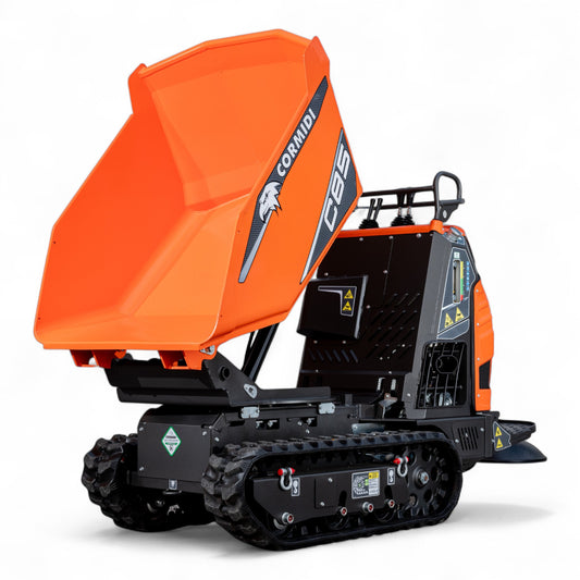Dumper hidrostático de orugas Cormidi C85 RIX, capacidad de carga de 800 kg (1764 lb)