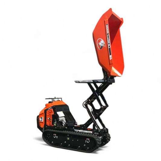 Cormidi CMF1500 - Dumper hidrostático de orugas HI-TIP con capacidad de 1500 kg (3307 lb)