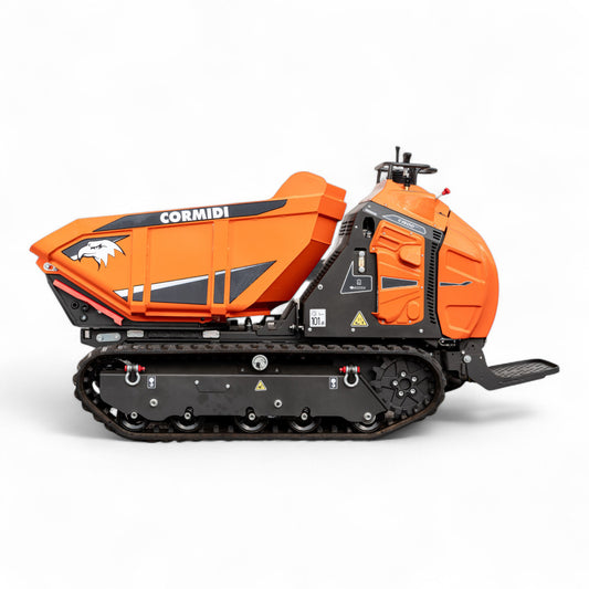 Cormidi CMF1500 - Dumper hidrostático de orugas de acero RI con capacidad de 1500 kg (3307 lb)