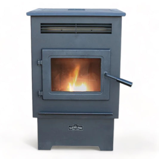 Cleveland Iron Works PS60W-CIW Medium Pellet Stove - 60lb. Hopper