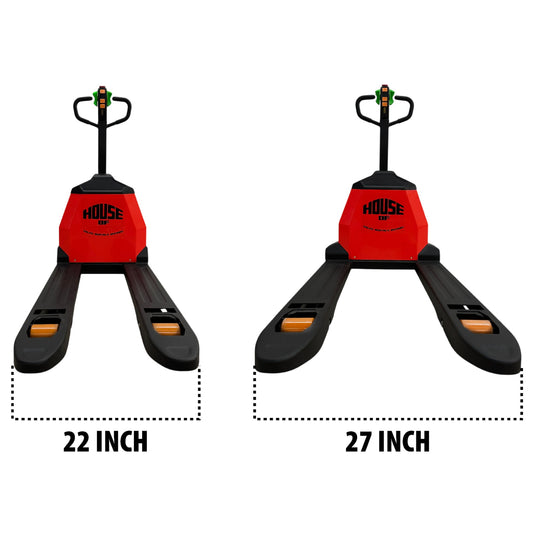 ELEP20A(LI4) Electric Lithium Pallet Jack 2000 kg (4409 lbs) Load Capacity - CSA and UL Certified
