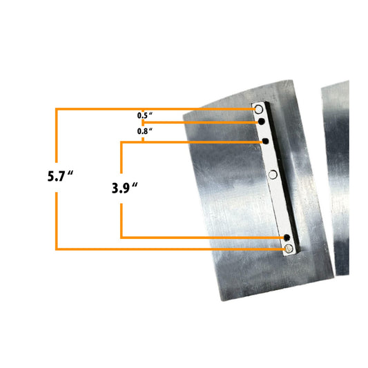 HOC 24 Inch Power Trowel Finishing Blades, PMES60