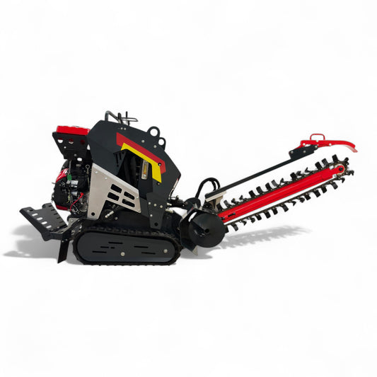 Hoctr1000 zanja de viaje autopropulsada, Honda GX690 22.1 HP, profundidad de excavación de 40 pulgadas