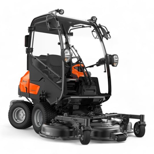 Husqvarna P525DX con cortacésped cero de cabina 25 HP Kubota D1105 Kanzaki KTM23