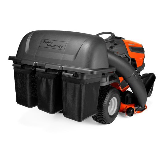 Ensacadora triple Husqvarna compatible con TS 148X, TS 148XK, TS 146XK, YTH24V48, & YTH22V46