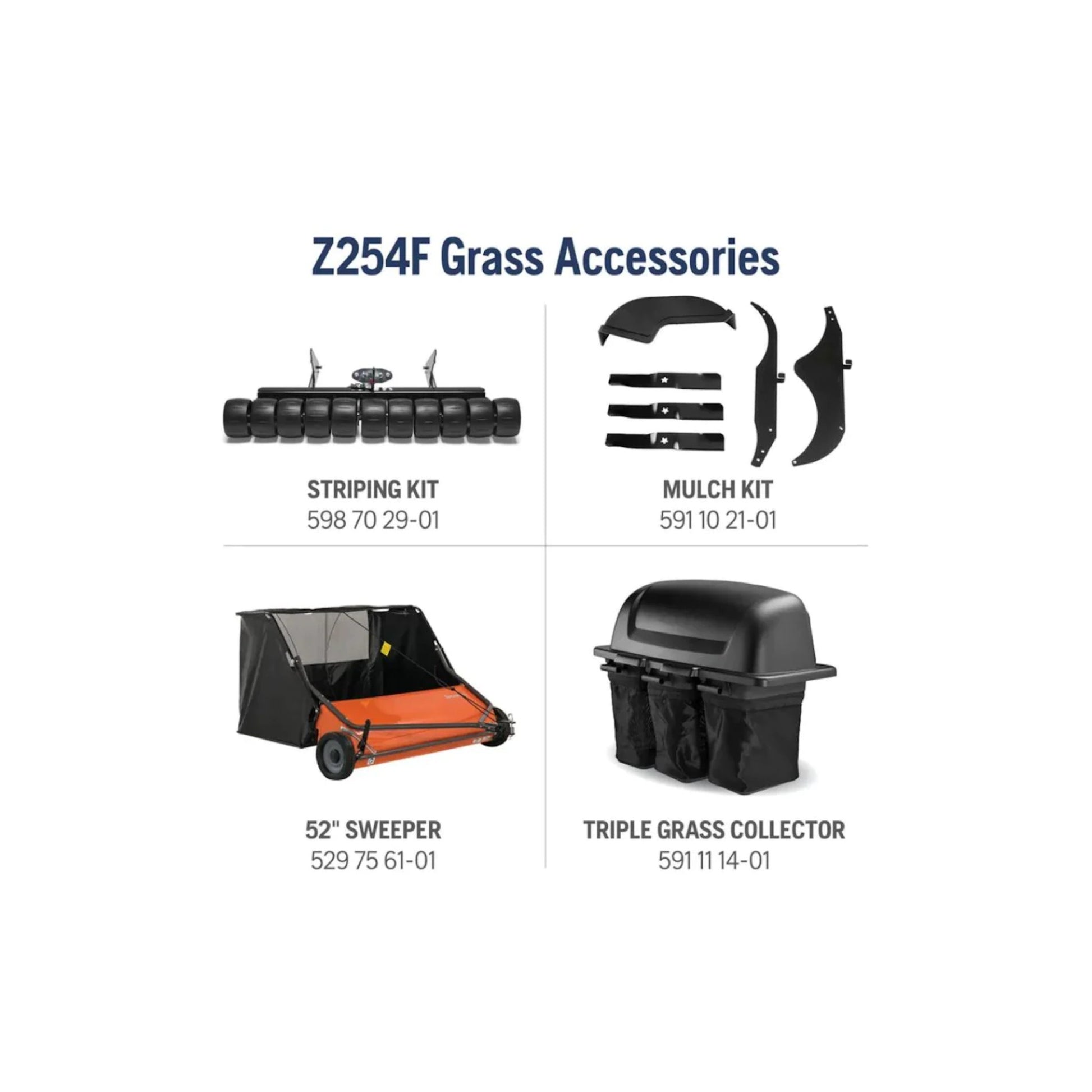 Husqvarna Z254F Zero-Turn Mower 26 HP Kohler 7000 54" Clear Cut Deck