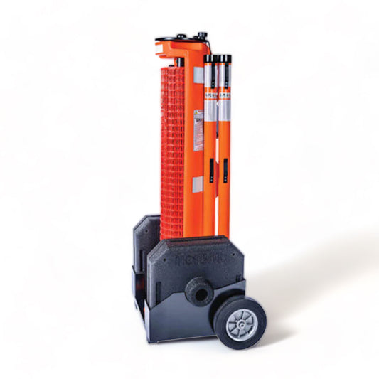 IPS RapidRoll 70-7050 Système de clôture à roues, 50 pieds de clôture avec 4 poteaux