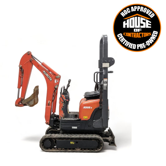 Kubota K008-3 Mini Excavator