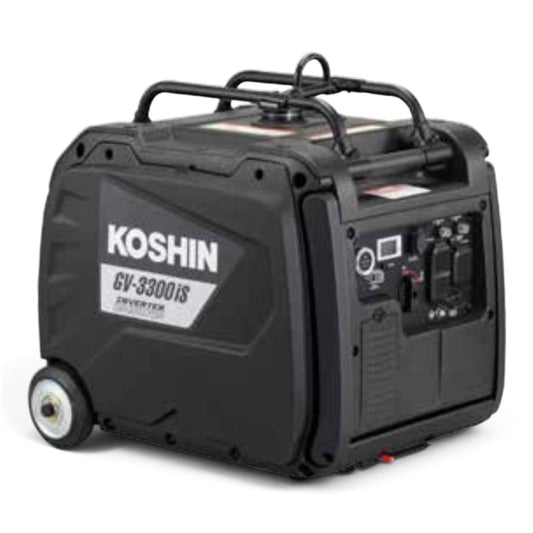 Koshin GV-3300IS K210-V Engine 3300 Watts Inverter Generator A