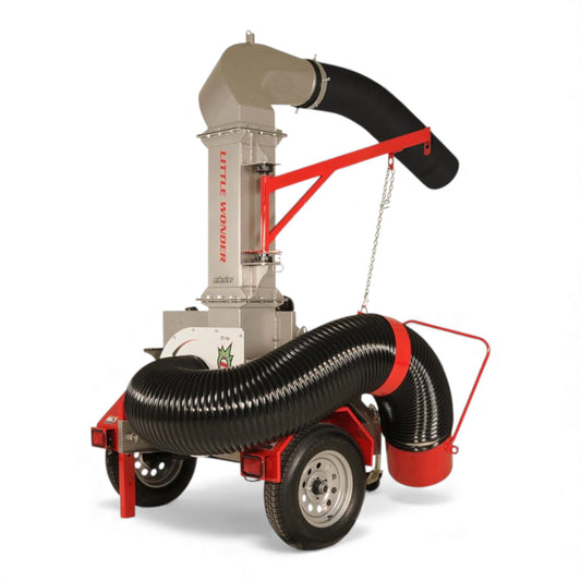 Little Wonder Monster 35 HP truckloader debris vacuum with extreme-duty impeller and high-capacity intake