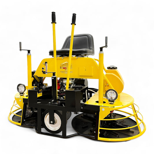 QUMH65 30 Inch Ride On Power Trowel, Honda GX390 13 HP, 140 RPM