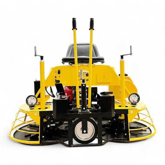 QUMH65 30 Inch Ride On Power Trowel, Honda GX390 13 HP, 140 RPM