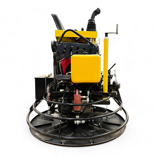 QUMH78 Hydraulic 36 Inch Ride On Power Trowel, Honda GX690 22 HP, 155 RPM