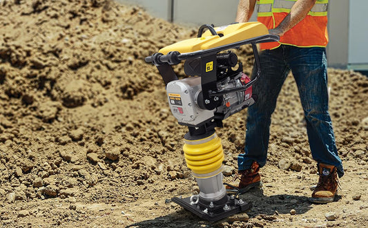 RM80C GX200 6.5 HP Jumping Jack Tamping Rammer, 3600 Lbf Pound Force