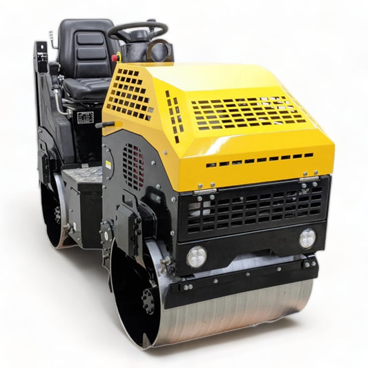 Rwyl42a Double Drum Tandem Roller, 1980 lb, 4495 lbf, Honda GX390 13 HP