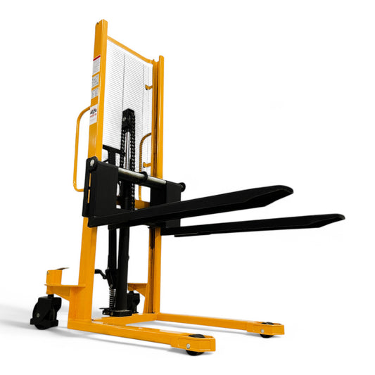 SYC63 - Hydraulic Stacker 1000 kg (2204 lbs) + 63" Capacity - CSA and UL Certified