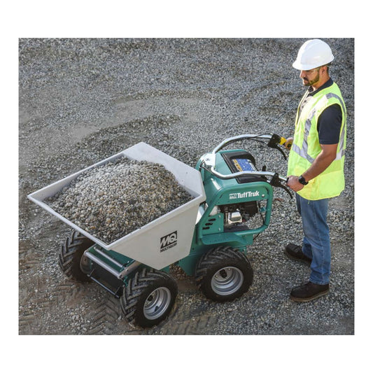 Whiteman TB12 TuffTruk Electric Dumper Buggy 499 Kg (1100 Lb) Load Capacity, 120V