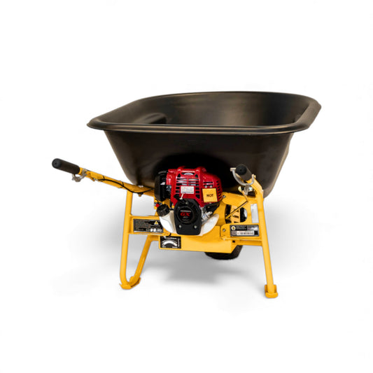 Stinger GOBARROW 9200 Honda GX50 self-propelled hydrostatic wheelbarrow with heavy-duty hauling capacity