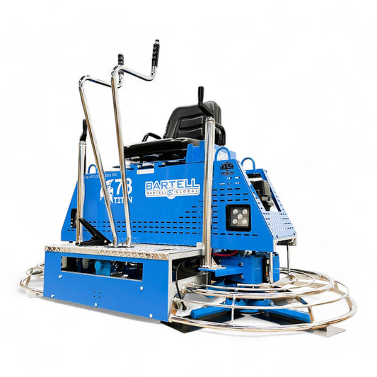 Bartell TITAN78 78 Inch Ride On Power Trowel, CVT Clutch, 180 RPM, Kohler ECH749 26.5 HP EFI