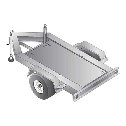 MQ Power TRLRMPXF Single Axle Trailer