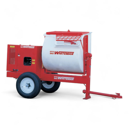 Whiteman WM120PHD 12 pieds cubes en plâtre/mortier à tambour polyéthylène hydraulique