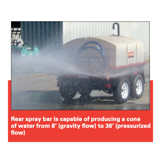 Multiquip WT5HP 525 Gallon High Pressure Water Trailer