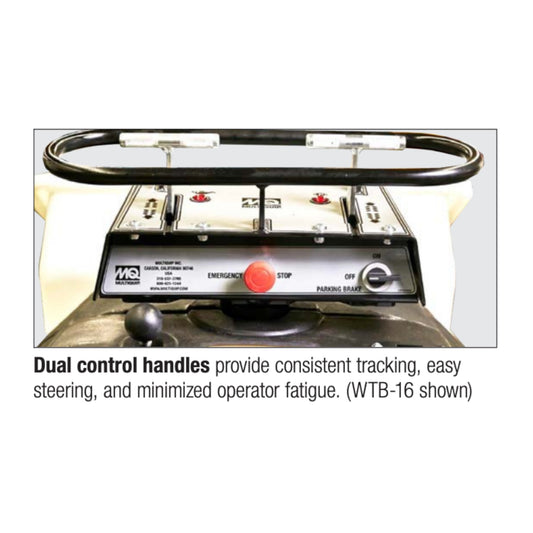 Whiteman WTB-16 Honda 22 HP Hydraulic Tip Track Dumper 1133.98 Kg (2500 Lb) Load Capacity