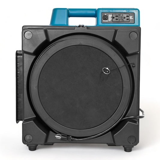 X3400A 600CFM 1/2HP 3 etapas HEPA Air Scrubber con cadena Daisy GFCI