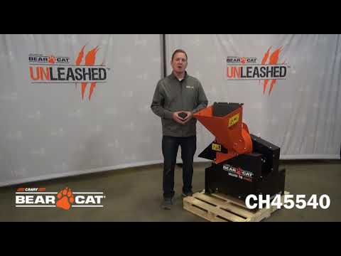 Crary Bearcat CH45540 4.5 Inch PTO Wood Chipper - 20 – 35 HP PTO Input Power Range B