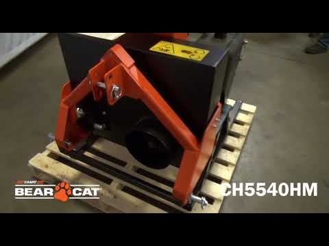 Crary Bearcat CH5540HM 4.5 Inch PTO Hydraulic Wood Chipper - 25 – 45 HP PTO Input Power Range B