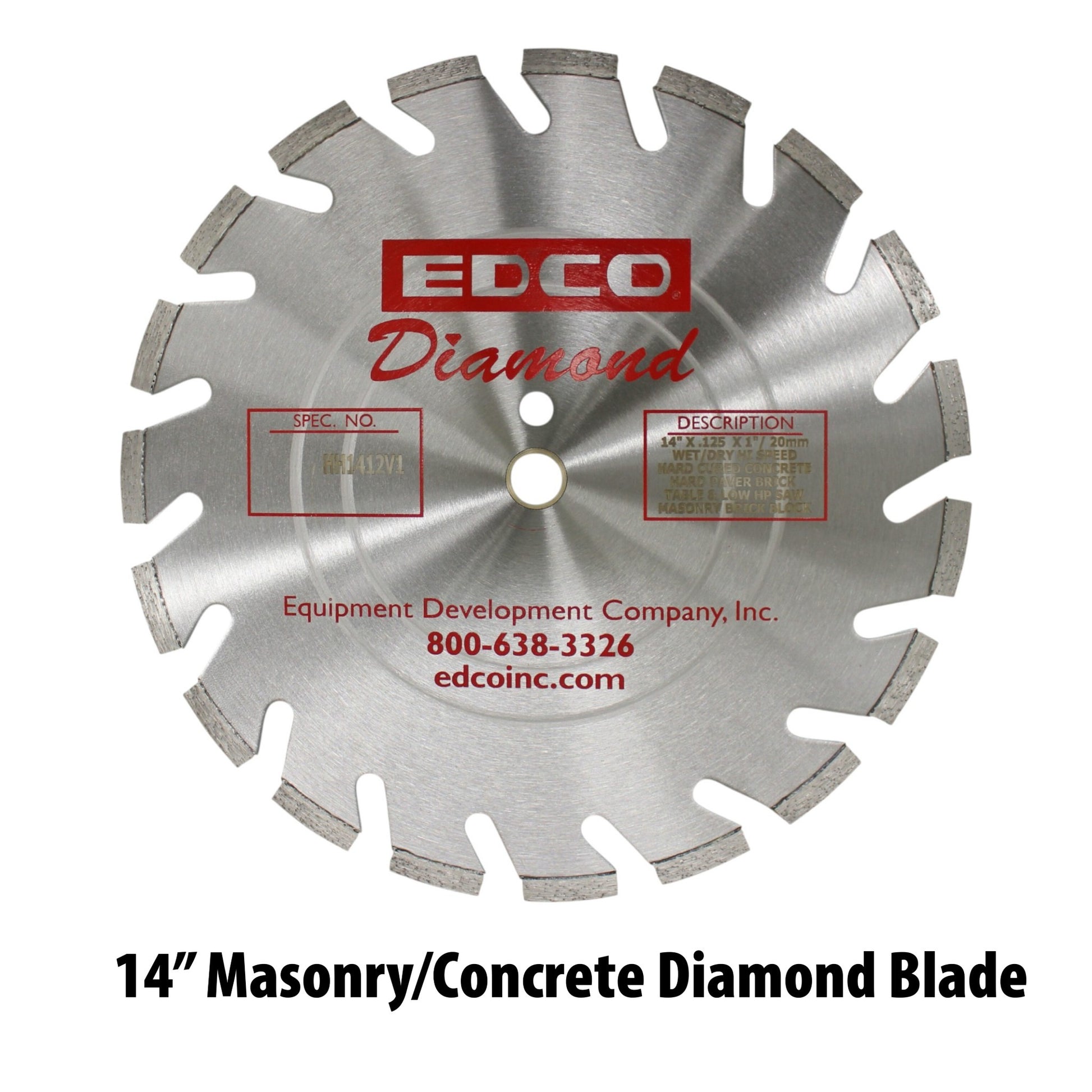 EDCO Concrete/Asphalt Saw Blades B