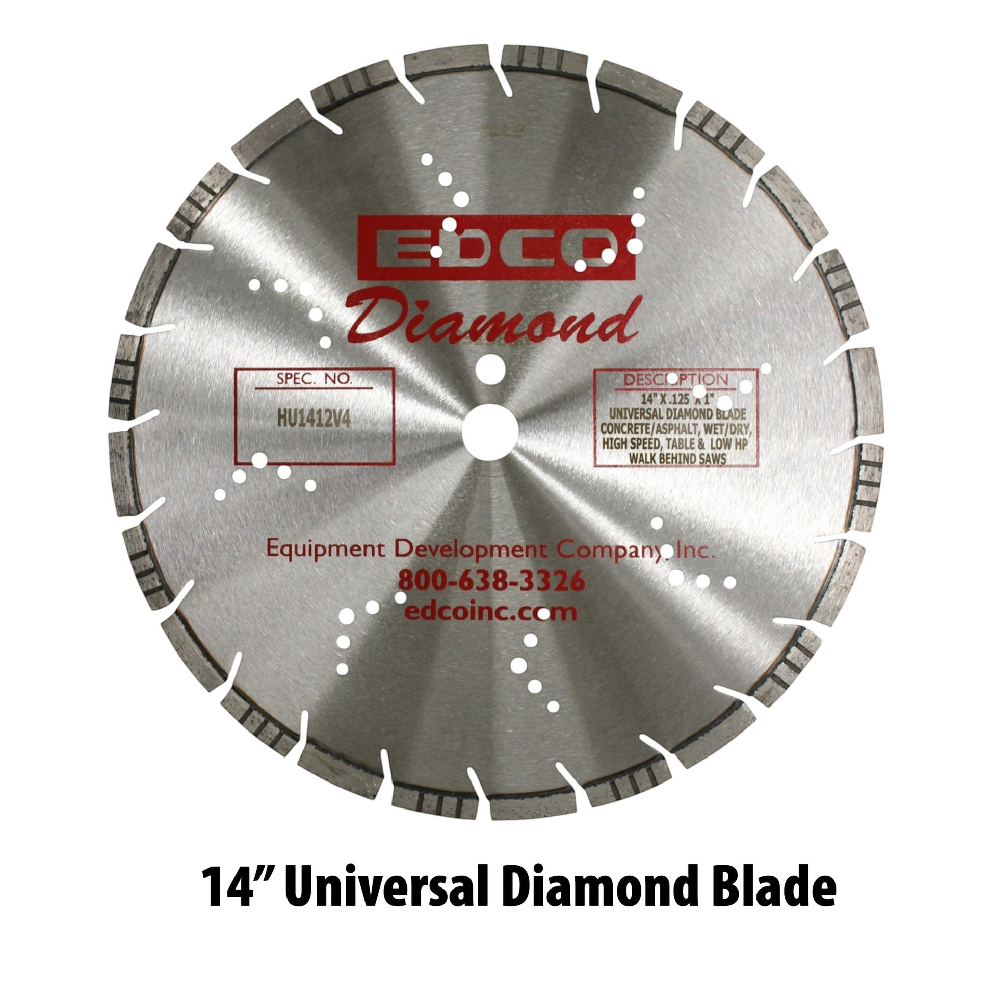 EDCO Concrete/Asphalt Saw Blades C