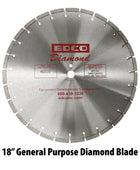 EDCO Concrete/Asphalt Saw Blades F