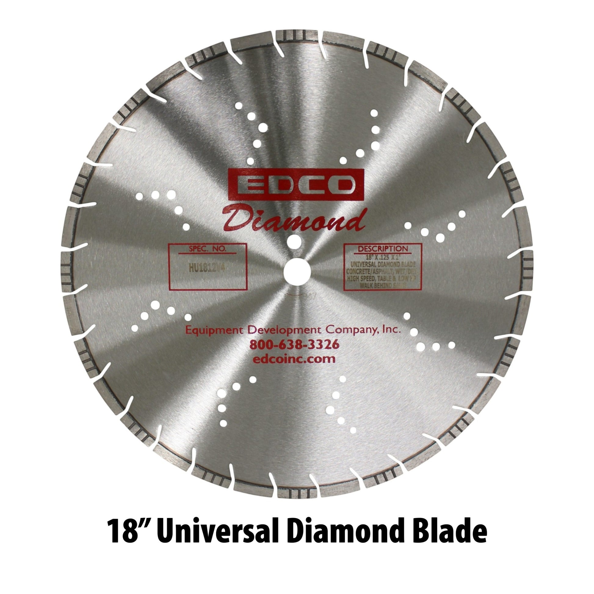 EDCO Concrete/Asphalt Saw Blades G
