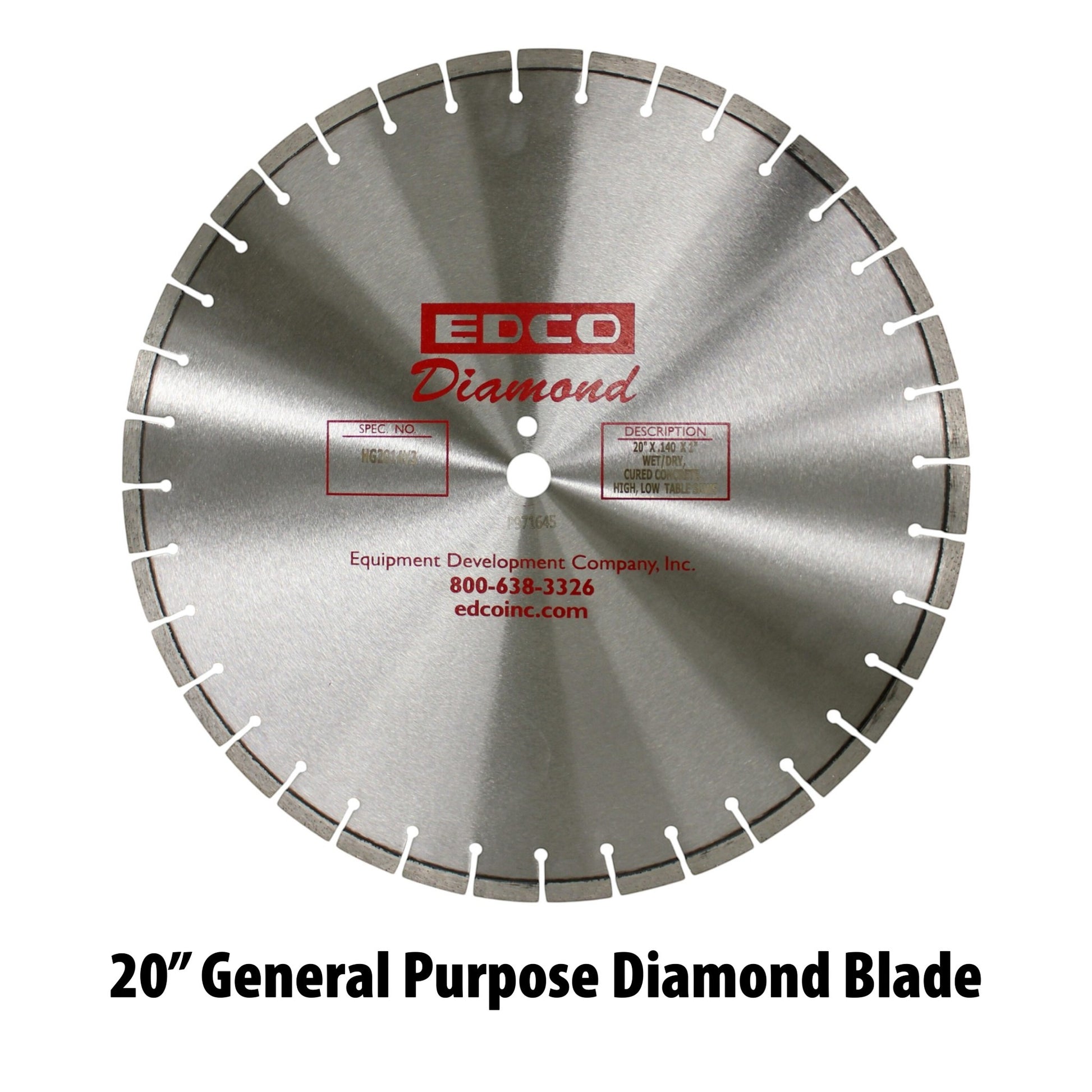 EDCO Concrete/Asphalt Saw Blades I