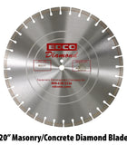 EDCO Concrete/Asphalt Saw Blades J