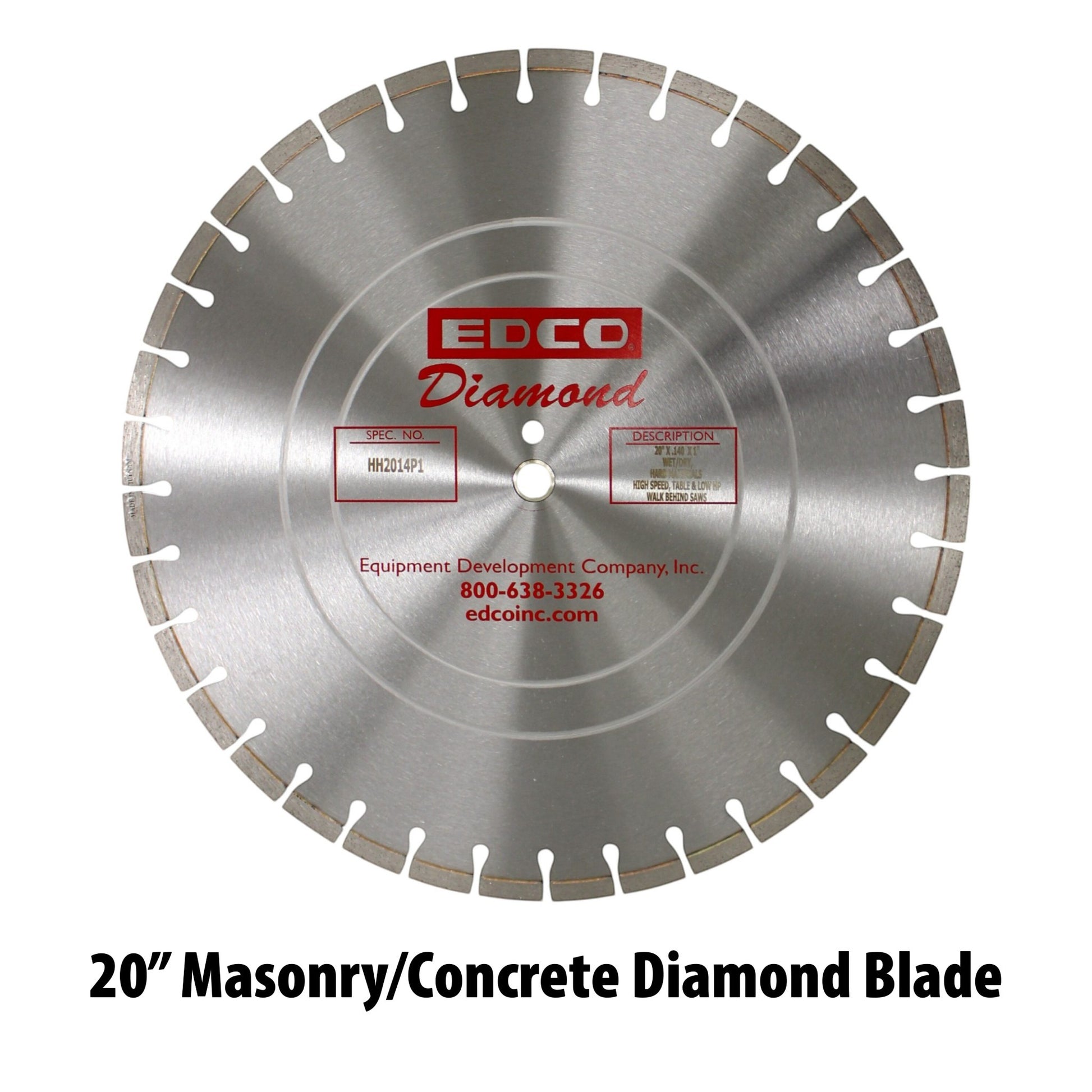 EDCO Concrete/Asphalt Saw Blades J