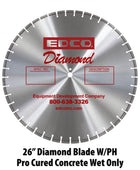 EDCO Concrete/Asphalt Saw Blades M