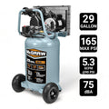 VC29 29 gallon, 1.8 HP, 165 PSI Oil-Lube Vertical Air Compressor