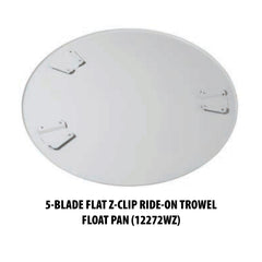 Multiquip 46 Inch Z-Clip Float Pan
