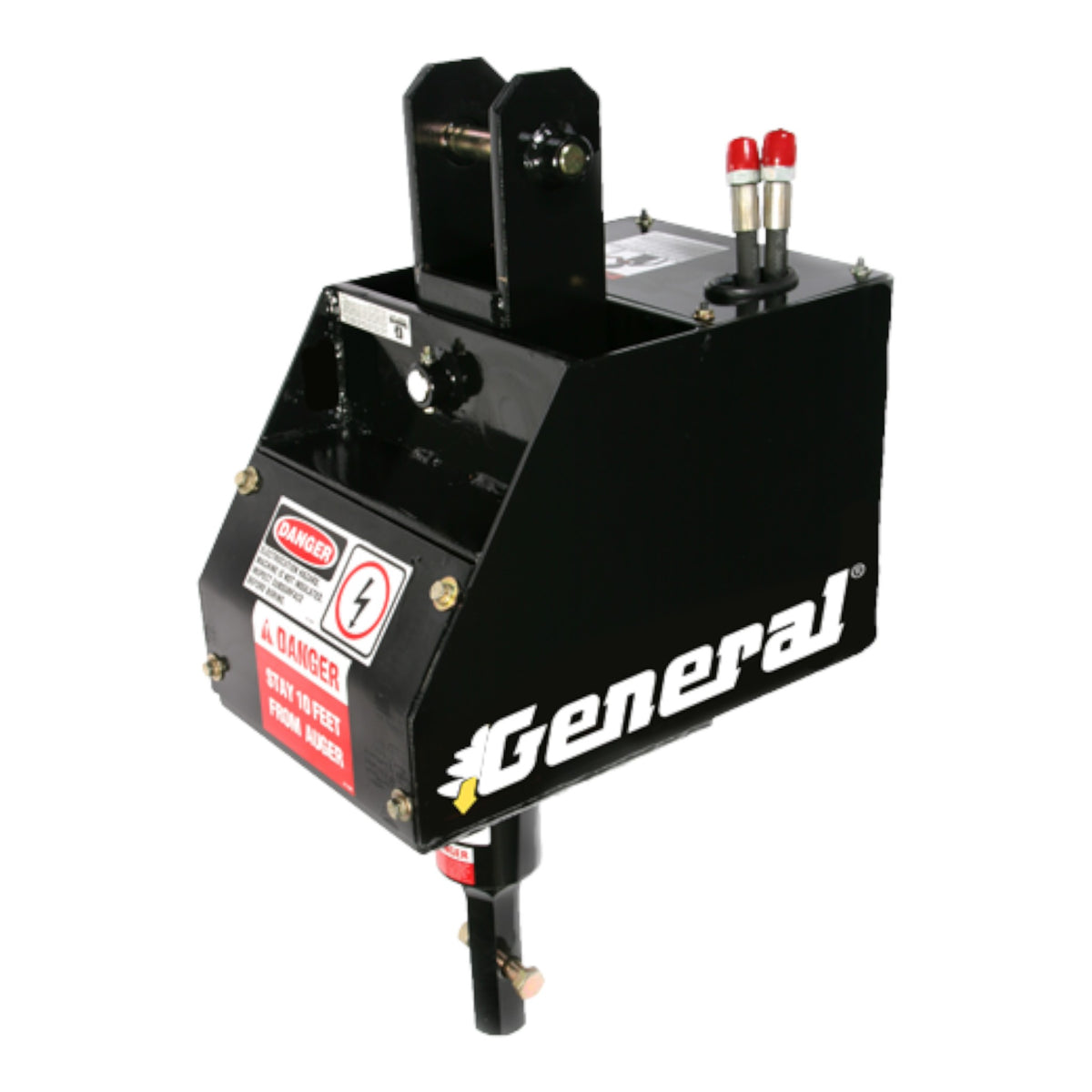 Dig General 671-16 General DIG-R-TACH Series Hydraulic Attachment Hole Digger ...