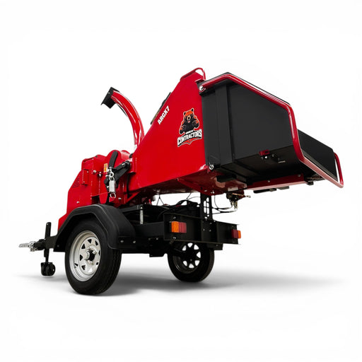 HOC ARCX7 Honda GX690 22 HP 7 Inch Towable Wood Chipper | Hydraulic Infeed | Electric Start | AISI 4140 Steel Drum | Assembled in North America A