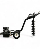 ATEA Towable Hydraulic Auger + 4 Free (6, 8, 10, and 12 Inch) Bits