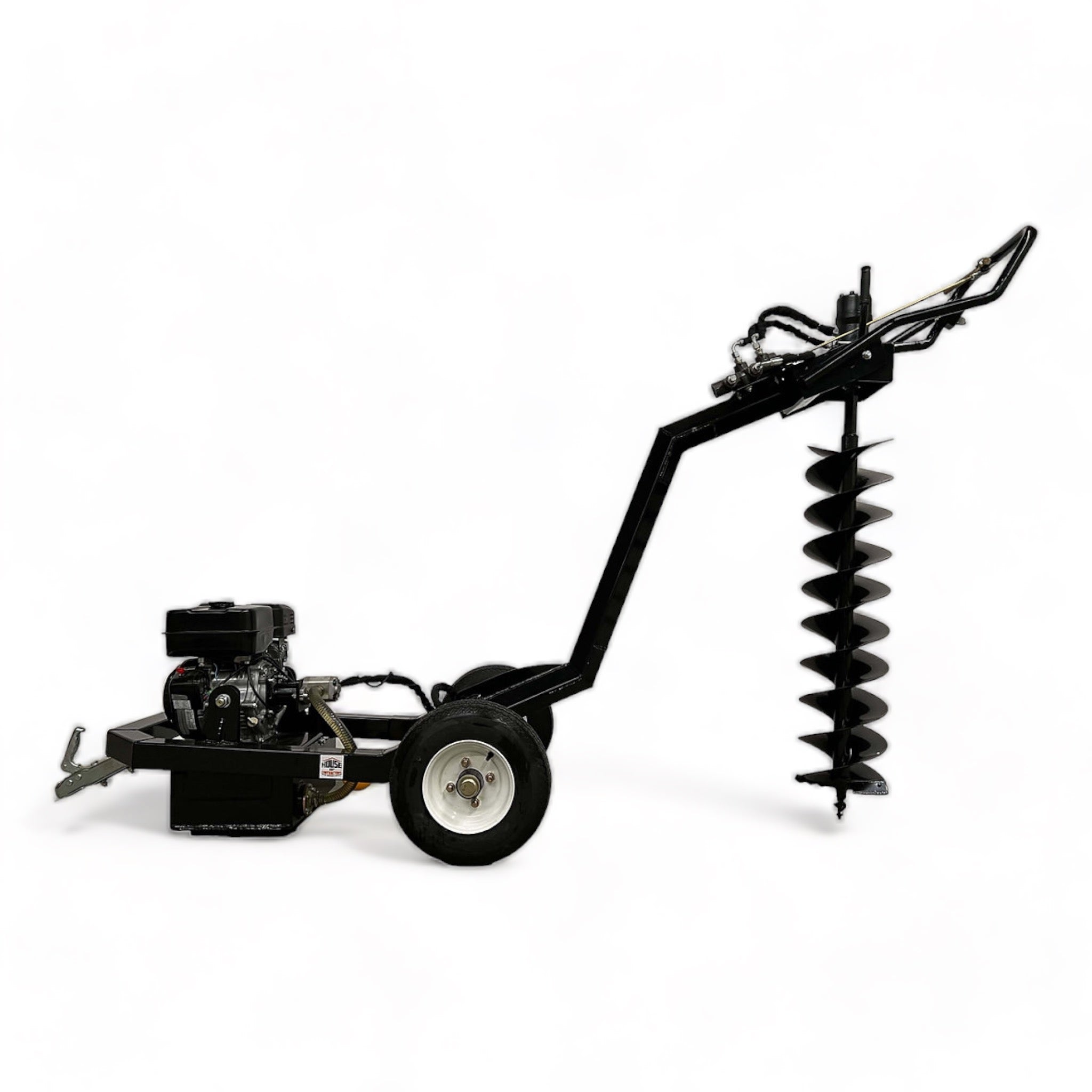 One man store towable auger