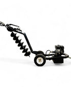 ATEA Towable Hydraulic Auger + 4 Free (6, 8, 10, and 12 Inch) Bits