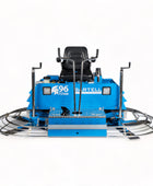 Titan96 96 pouces Ride sur Power Trowel, CVT Clutch, 180 tr / min, Vanguard 37 HP EFI