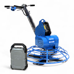 Bartell BC436 36 Inch Battery-Powered Commercial Power Trowel - 6.7 HP
